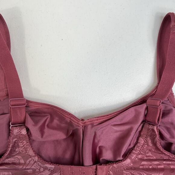 Wacoal 38G Awareness Full Figure Seamless Underwire Bra Mauve Pink 85567 Women's - Picture 7 of 16